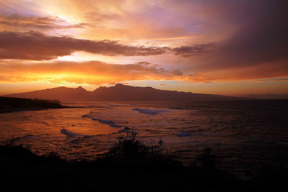 Sunset at Hawaii